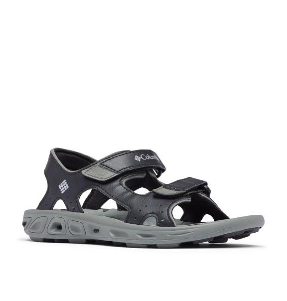 Columbia Techsun Sandals Black Grey For Girls NZ35492 New Zealand